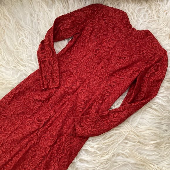 Sachin & Babi Amelie Lace Pattern Knee-Length Dress - Picture 11 of 12